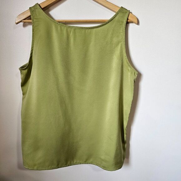 EUC MIMOSA LIME GREEN SOFT SCOOP NECK TANK TOP SIZE SMALL - Picture 7 of 12